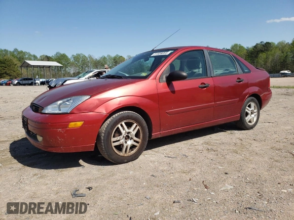 2001 Ford Focus SE with VIN 1FAFP34391W119679, listed as a Copart auction lot 51838055 with 198,813 mi miles and Clean Title. Bid and sale history available at carsss.com. Image 1.