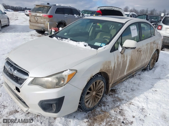2012 Subaru Impreza Sedan 2.0i Premium with VIN JF1GJAD69CH003507, listed as a IAAI auction lot 41416036 with 219,426 mi miles. Bid and sale history available at carsss.com. Image 2.
