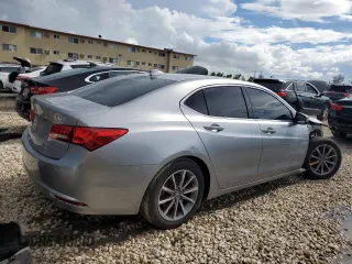 2019 Acura TLX with VIN 19UUB1F36KA010114, listed as a Copart auction lot 59905764 with 58,154 mi miles and Non Repairable. Bid and sale history available at carsss.com. Image 3.