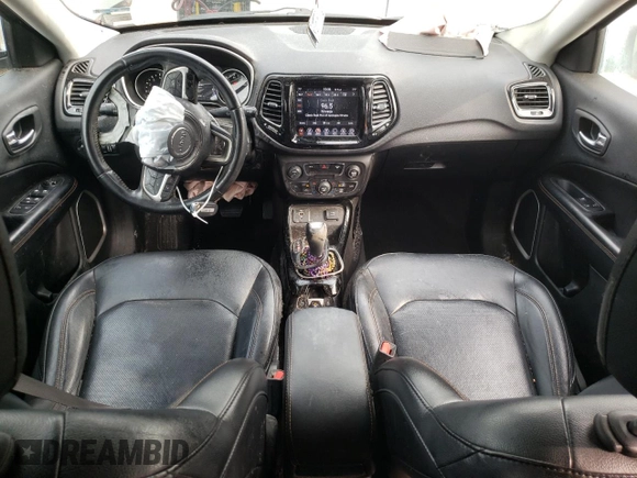 2020 Jeep Compass Limited с VIN 3C4NJCCBXLT114564, выставлен на аукционе Copart как лот 57767285 с пробегом 105 352 миль миль и Списание • Salvage title. История ставок и продаж доступна на DreamBid. Изображение 8.