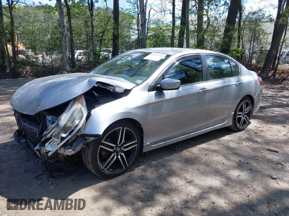 2017 Honda Accord Sport with VIN 1HGCR2F54HA239687, listed as a IAAI auction lot 42055418 with 28,369 mi miles. Bid and sale history available at carsss.com. Image 17.