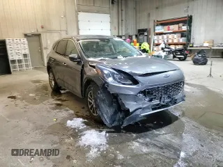 2022 Ford Escape SE with VIN 1FMCU9G67NUA20435, listed as a Copart auction lot 42211315 with 55,890 mi miles and Salvage Title. Bid and sale history available at DreamBid. Image 11.
