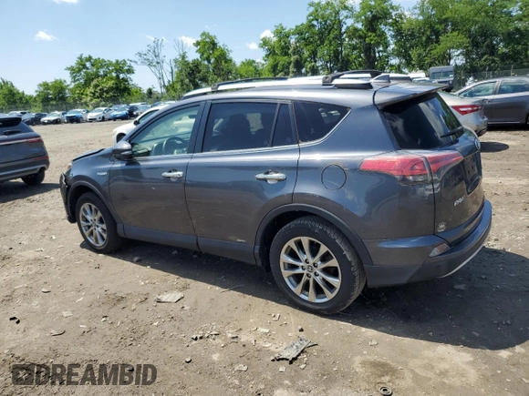 2016 Toyota RAV4 Limited with VIN JTMDJREV7GD035192, listed as a Copart auction lot 61754305 with 67,084 mi miles and Salvage title. Bid and sale history available at DreamBid. Image 2.