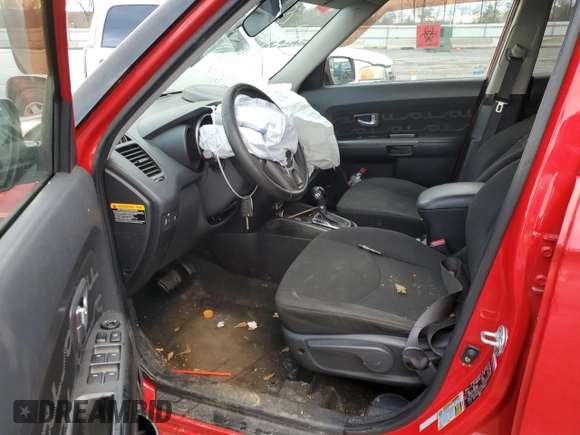 2012 Kia Soul + with VIN KNDJT2A64C7472840, listed as a Copart auction lot 41440155 with 0 mi miles and Salvage Title. Bid and sale history available at carsss.com. Image 7.