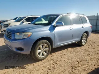2009 Toyota Highlander with VIN JTEDA41A292001130, listed as a Copart auction lot 57206035 with 125,997 mi miles and Salvage title. Bid and sale history available at DreamBid. Image 1.