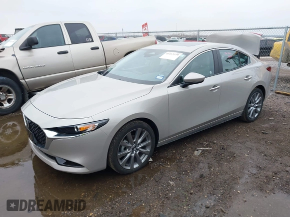 2025 Mazda 3 S Preferred with VIN JM1BPACM6S1768801, listed as a IAAI auction lot 41417279 with 1,273 mi miles and . Bid and sale history available at DreamBid. Image 17.