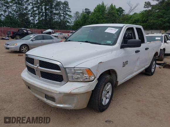 2020 Ram 1500 Tradesman with VIN 1C6RR6FG0LS138352, listed as a IAAI auction lot 42085740 with 156,050 mi miles and . Bid and sale history available at DreamBid. Image 20.