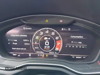 2019 Audi S4 Premium Plus z VIN WAUB4AF49KA003745, wystawiony jako IAAI lot #42010170 z przebiegiem 56 238 mil mil oraz . Historia ofert i sprzedaży dostępna na DreamBid. Obrazek 7.