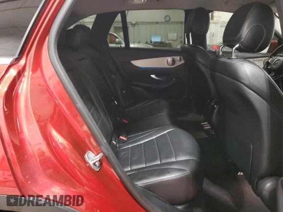 2017 Mercedes-Benz GLC with VIN WDC0G4KB6HF144592, listed as a Copart auction lot 54162395 with 168,227 mi miles and Clean Title. Bid and sale history available at carsss.com. Image 11.