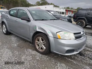 2014 Dodge Avenger SE with VIN 1C3CDZAGXEN224537, listed as a IAAI auction lot 41724288 with 200,440 mi miles. Bid and sale history available at carsss.com. Image 1.