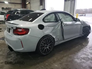 2020 BMW M2 Competition with VIN WBS2U7C02L7D74179, listed as a Copart auction lot 43246245 with 48,062 mi miles and Salvage Title. Bid and sale history available at carsss.com. Image 3.