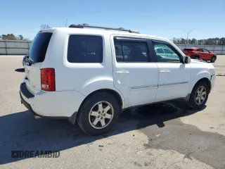2009 Honda Pilot Touring with VIN 5FNYF48939B039059, listed as a Copart auction lot 50057145 with 218,259 mi miles and Salvage Title. Bid and sale history available at carsss.com. Image 3.