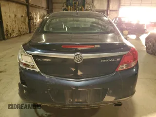 2013 Buick Regal Turbo Premium 2 with VIN 2G4GT5GV3D9214413, listed as a Copart auction lot 44165355 with 121,841 mi miles and Salvage title. Bid and sale history available at DreamBid. Image 6.