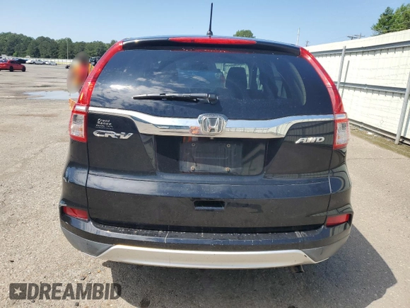 2015 Honda CR-V EX with VIN 2HKRM4H5XFH678091, listed as a Copart auction lot 54764545 with 199,266 mi miles and Clean Title. Bid and sale history available at DreamBid. Image 6.