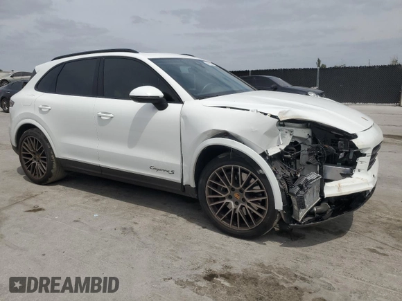2023 Porsche Cayenne with VIN WP1AA2AY9PDA03207, listed as a Copart auction lot 54134635 with 19,526 mi miles and Salvage title. Bid and sale history available at DreamBid. Image 4.
