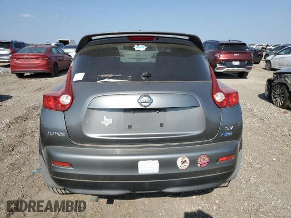 2013 Nissan Juke SV with VIN JN8AF5MR7DT200925, listed as a Copart auction lot 53317585 with 108,819 mi miles and Clean Title. Bid and sale history available at carsss.com. Image 6.