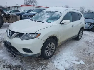 2016 Nissan Rogue SV with VIN KNMAT2MV6GP720398, listed as a IAAI auction lot 41335123 with 88,714 mi miles. Bid and sale history available at carsss.com. Image 17.