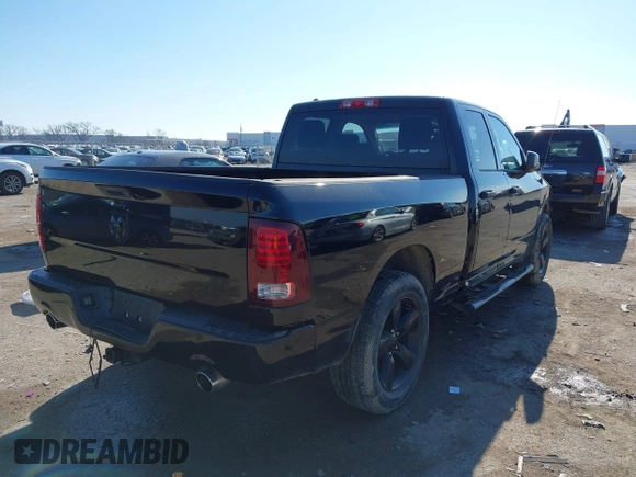 2014 Ram 1500 Tradesman with VIN 1C6RR6FT2ES353604, listed as a IAAI auction lot 41230490 with 116,249 mi miles and . Bid and sale history available at DreamBid. Image 4.