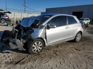 2012 Toyota Yaris L with VIN JTDJTUD30CD538623, listed as a Copart auction lot 44068605 with 131,604 mi miles and Salvage Title. Bid and sale history available at carsss.com. Image 1.