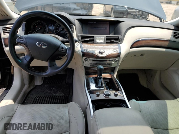 2016 Infiniti Q70 with VIN JN1BY1PR7GM720364, listed as a Copart auction lot 56598133 with 83,492 mi miles and Non repairable. Bid and sale history available at DreamBid. Image 8.