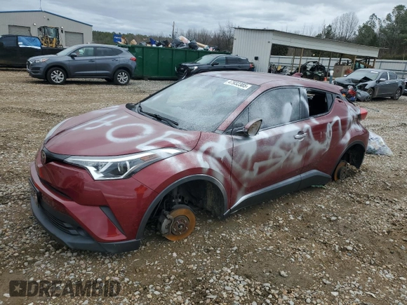 2019 Toyota C-HR XLE with VIN JTNKHMBX4K1026225, listed as a Copart auction lot 47932385 with 83,631 mi miles and Salvage Title. Bid and sale history available at DreamBid. Image 1.