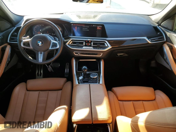 2021 BMW X6 sDrive40i z VIN 5UXCY4C01M9E24444, wystawiony jako Copart lot #79725094 z przebiegiem 119 066 mil mil oraz Czysty tytuł • Clean title. Historia ofert i sprzedaży dostępna na DreamBid. Obrazek 8.