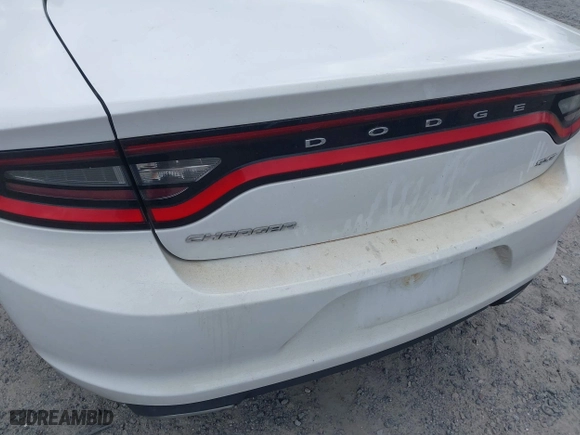 2017 Dodge Charger SXT with VIN 2C3CDXHGXHH524859, listed as a IAAI auction lot 41951588 with 97,872 mi miles. Bid and sale history available at carsss.com. Image 6.