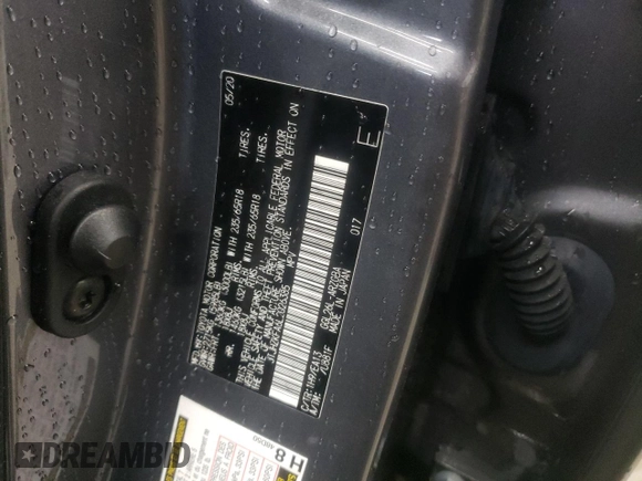 2020 Lexus RX 350L with VIN JTJHZKFA6L2026385, listed as a Copart auction lot 52156475 with Not provided miles and Salvage title. Bid and sale history available at DreamBid. Image 14.