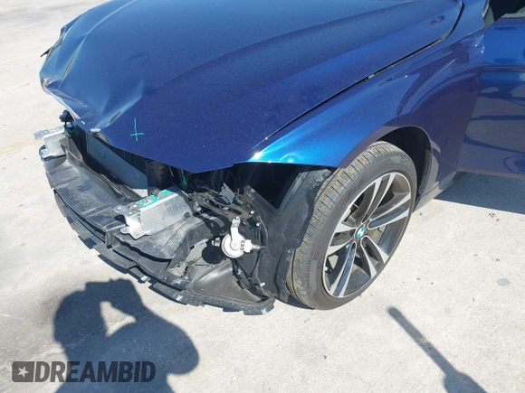 2018 BMW 3 Series 330i with VIN WBA8B9C50JAE22077, listed as a IAAI auction lot 42021848 with 34,229 mi miles and . Bid and sale history available at DreamBid. Image 6.