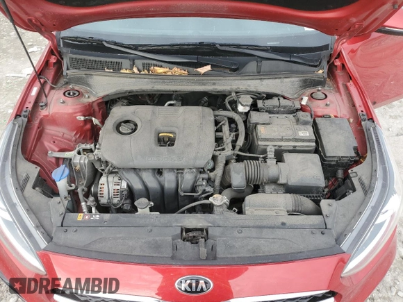2021 Kia Forte EX with VIN 3KPF54ADXME349152, listed as a Copart auction lot 84282214 with 56,073 mi miles and Salvage Title. Bid and sale history available at DreamBid. Image 11.