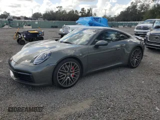 2024 Porsche 911 Carrera S with VIN WP0AB2A94RS219603, listed as a Copart auction lot 77205934 with 3,357 mi miles and Salvage Title. Bid and sale history available at carsss.com. Image 1.