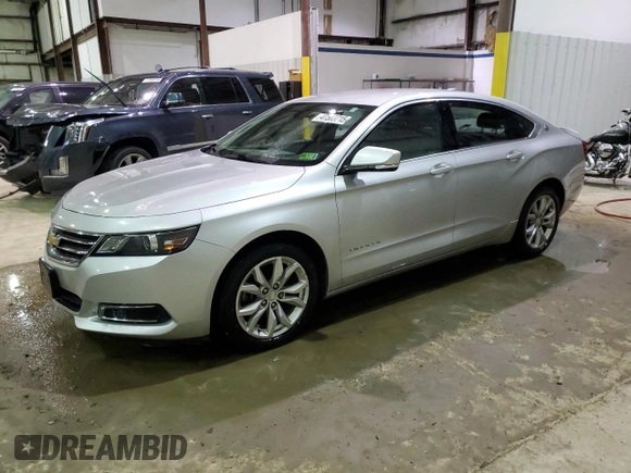 2017 Chevrolet Impala LT with VIN 2G1105S32H9192301, listed as a Copart auction lot 47583715 with 93,978 mi miles and Non Repairable. Bid and sale history available at DreamBid. Image 1.