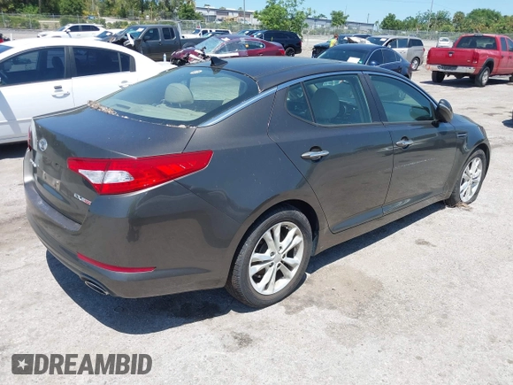 2012 Kia Optima EX with VIN 5XXGN4A6XCG024867, listed as a IAAI auction lot 42079549 with 119,563 mi miles and . Bid and sale history available at carsss.com. Image 4.