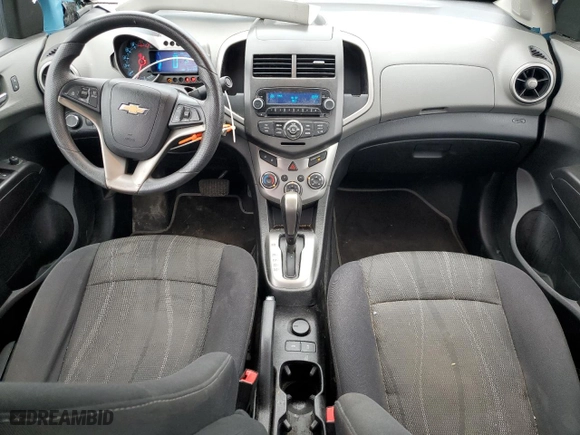 2014 Chevrolet Sonic LT with VIN 1G1JC5SHXE4180026, listed as a Copart auction lot 43505145 with 162,382 mi miles and Salvage Title. Bid and sale history available at carsss.com. Image 8.
