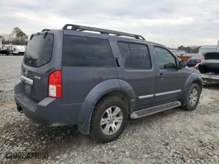 2012 Nissan Pathfinder LE with VIN 5N1AR1NN8CC601529, listed as a Copart auction lot 45178315 with 212,392 mi miles and Salvage Title. Bid and sale history available at carsss.com. Image 3.