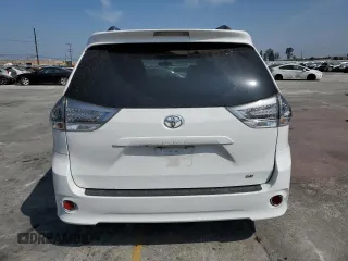 2015 Toyota Sienna SE with VIN 5TDXK3DC7FS601720, listed as a Copart auction lot 59959325 with 262,419 mi miles and Salvage title. Bid and sale history available at DreamBid. Image 6.