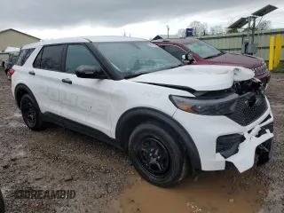 2022 Ford Police Interceptor Utility z VIN 1FM5K8AW9NNA13773, wystawiony jako Copart lot #55227165 z przebiegiem 47 645 mil mil oraz Szkoda całkowita • Salvage title. Historia ofert i sprzedaży dostępna na DreamBid. Obrazek 4.
