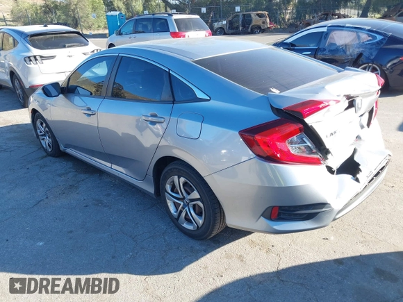 2016 Honda Civic Sedan LX with VIN 19XFC2F50GE027409, listed as a IAAI auction lot 41678211 with 116,498 mi miles. Bid and sale history available at carsss.com. Image 3.