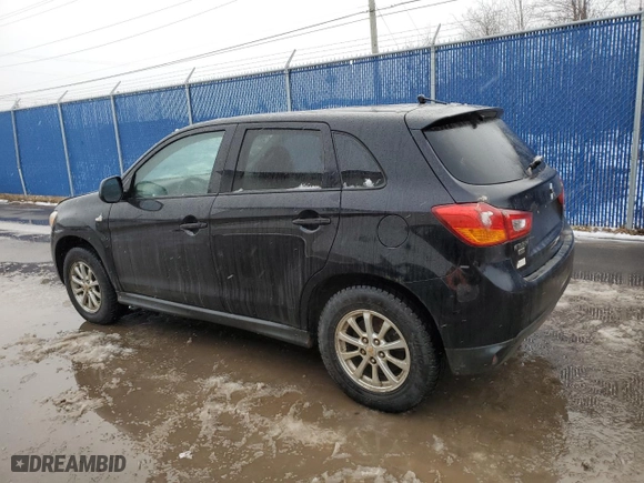 2013 Mitsubishi RVR SE with VIN 4A4AJ3AU7DE606028, listed as a Copart auction lot 87848165 with 0 mi miles and Salvage Title. Bid and sale history available at carsss.com. Image 2.