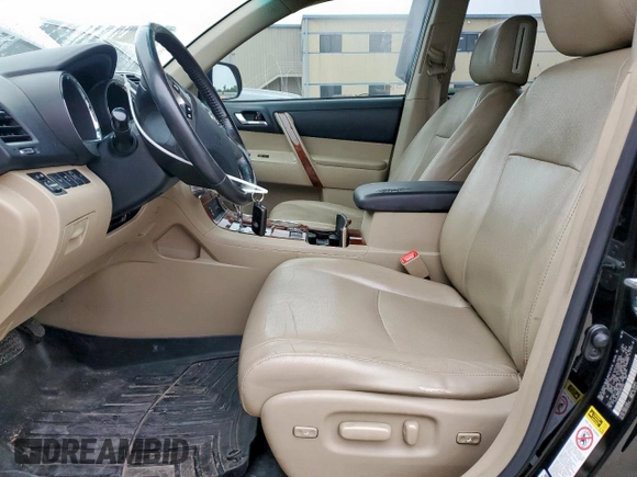 2012 Toyota Highlander Limited with VIN 5TDYK3EHXCS081555, listed as a Copart auction lot 58797705 with 237,476 mi miles and Salvage title. Bid and sale history available at DreamBid. Image 7.