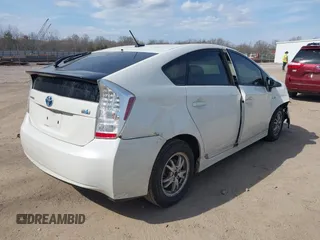 2010 Toyota Prius II with VIN JTDKN3DU7A0087891, listed as a IAAI auction lot 41710885 with Not Provided miles. Bid and sale history available at carsss.com. Image 4.