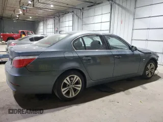 2010 BMW 5 Series 528i xDrive with VIN WBANV1C51AC443436, listed as a Copart auction lot 87717345 with 212,794 mi miles and Salvage Title. Bid and sale history available at carsss.com. Image 3.