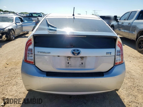 2015 Toyota Prius Four with VIN JTDKN3DU6F0427393, listed as a Copart auction lot 60375855 with 87,682 mi miles and Clean title. Bid and sale history available at DreamBid. Image 6.
