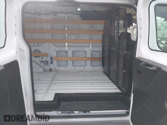 2021 Ford Transit Cargo with VIN 1FTBR1Y85MKA69355, listed as a IAAI auction lot 42544780 with 33,288 mi miles and . Bid and sale history available at DreamBid. Image 8.