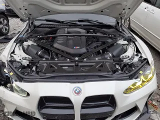 2023 BMW M3 Competition xDrive with VIN WBS43AY05PFP19411, listed as a Copart auction lot 85955874 with 18,709 mi miles and Salvage Title. Bid and sale history available at carsss.com. Image 12.