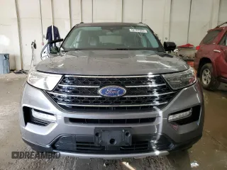 2021 Ford Explorer XLT with VIN 1FMSK8DH6MGB67294, listed as a Copart auction lot 52707955 with 59,470 mi miles and Salvage Title. Bid and sale history available at carsss.com. Image 5.