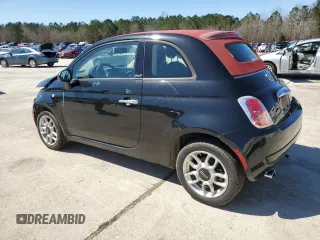 2013 FIAT 500 Pop with VIN 3C3CFFDR4DT590272, listed as a Copart auction lot 47265165 with 73,734 mi miles and Salvage title. Bid and sale history available at DreamBid. Image 2.