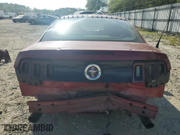 2014 Ford Mustang V6 with VIN 1ZVBP8AM9E5330246, listed as a Copart auction lot 53887865 with 118,583 mi miles and Salvage Title. Bid and sale history available at carsss.com. Image 6.