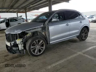 2016 Audi Q3 Premium Plus with VIN WA1BFCFS8GR005464, listed as a Copart auction lot 46838915 with 142,319 mi miles and Salvage Title. Bid and sale history available at carsss.com. Image 1.