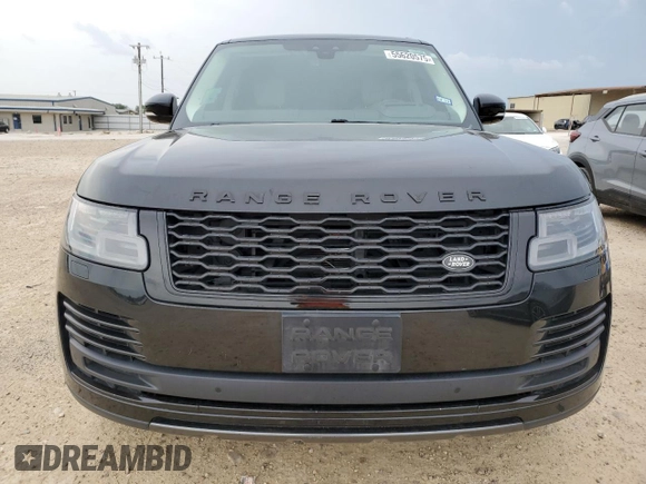 2019 Land Rover Range Rover HSE with VIN SALGS2SV3KA550702, listed as a Copart auction lot 55620575 with 92,150 mi miles and Clean Title. Bid and sale history available at DreamBid. Image 5.
